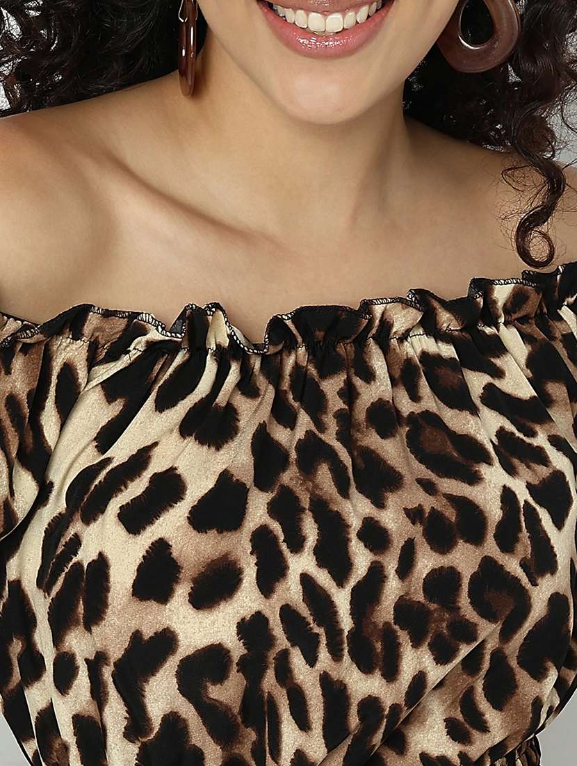 women animal print top and trouser co-ord set - 21982976 -  Standard Image - 6