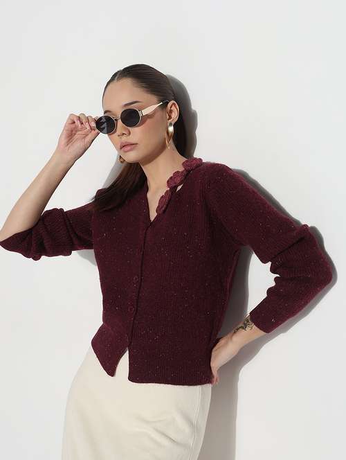 women self designed long sleeve top