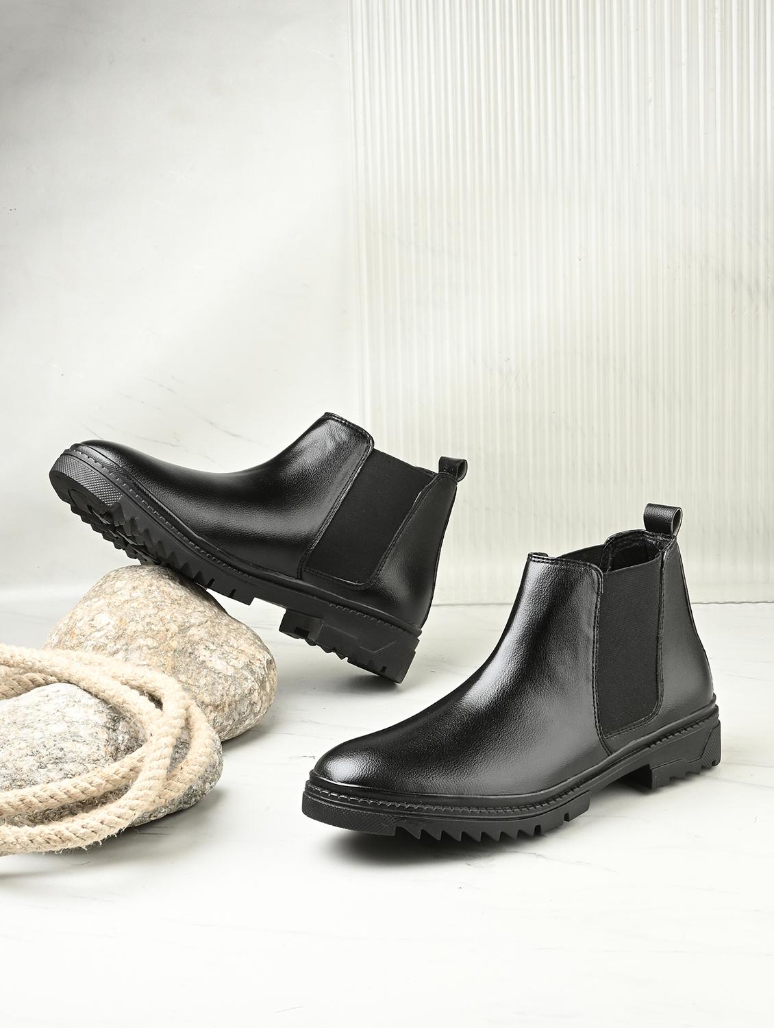 men black high ankle boot - 21983060 -  Zoom Image - 0