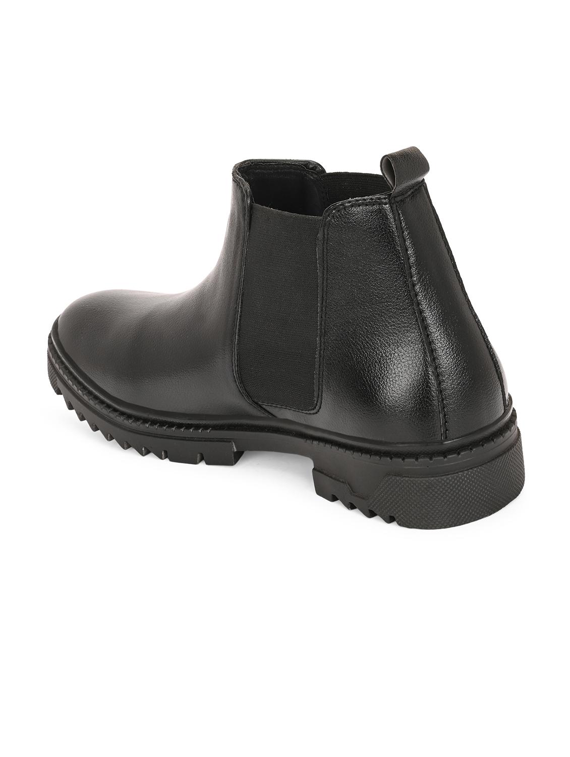 men black high ankle boot - 21983060 - Standard Image - 4
