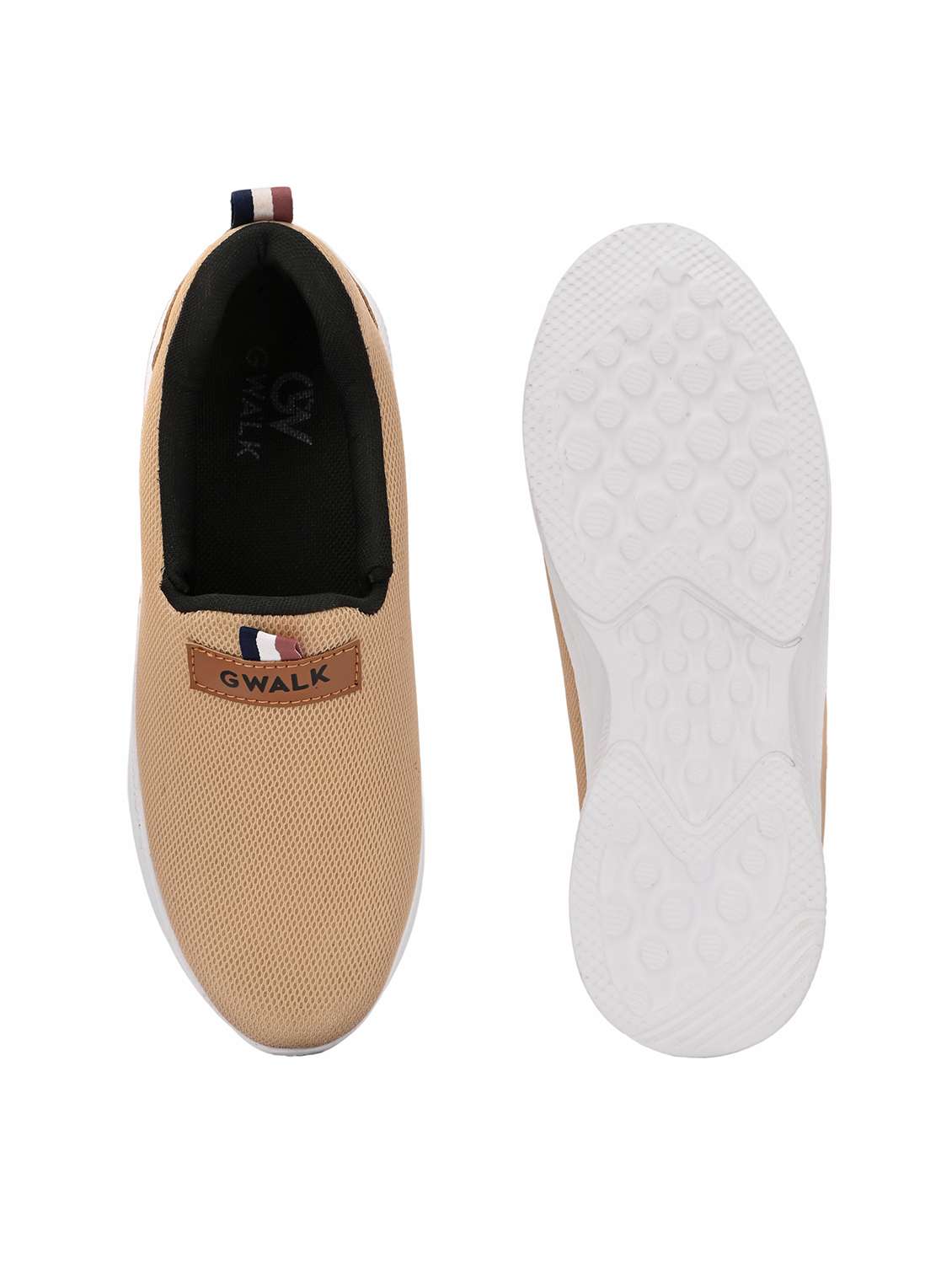 men solid slip on sport shoe - 21983068 -  Standard Image - 4