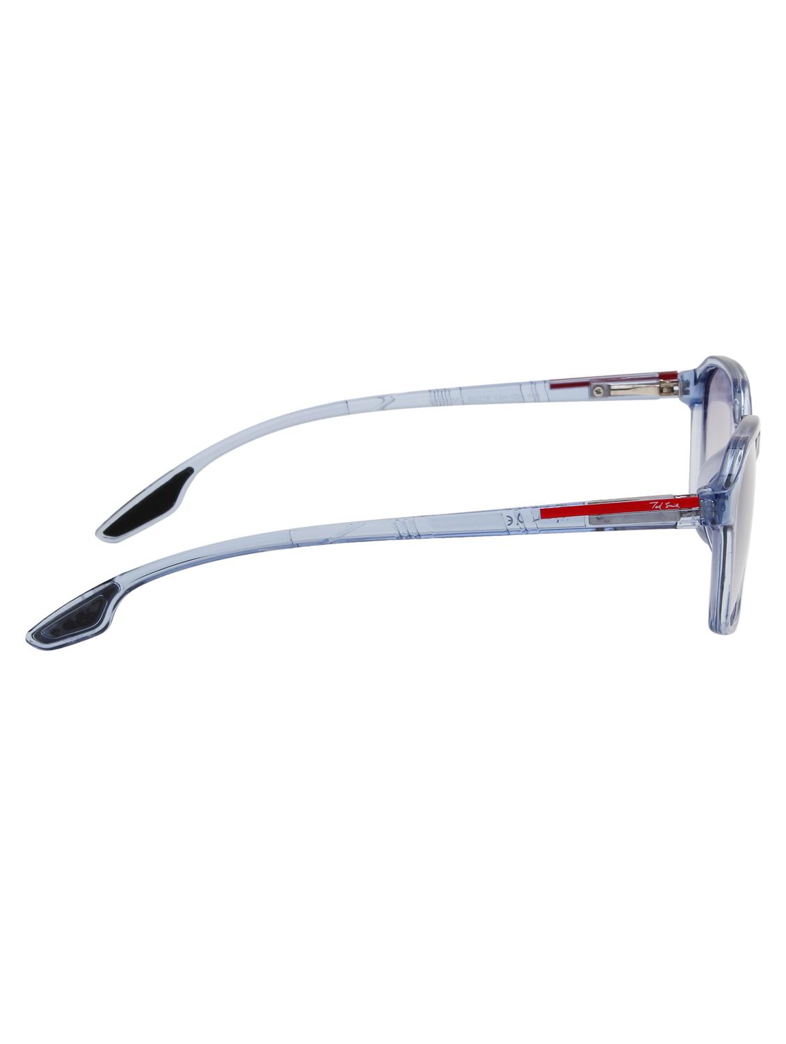ted smith unisex blue-grey graded sports sunglasses with polarised lens - 21983084 - Standard Image - 4