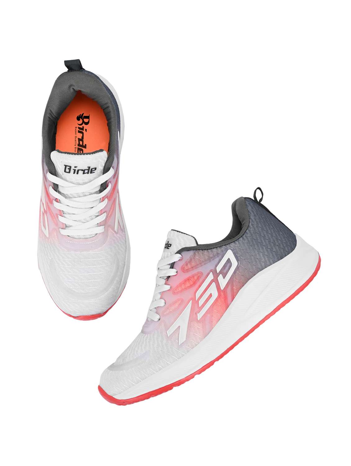 men red lace up sport shoe - 21983103 -  Standard Image - 4