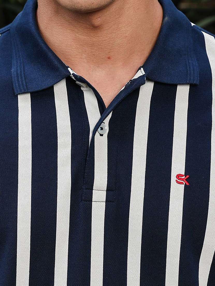 men striped long sleeve regular fit t- shirt - 21983104 -  Standard Image - 6