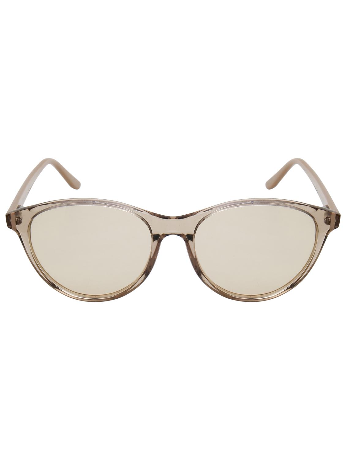 ted smith women light brown cat eye premium acetate sunglasses with polarised lens - 21983293 - Standard Image - 1