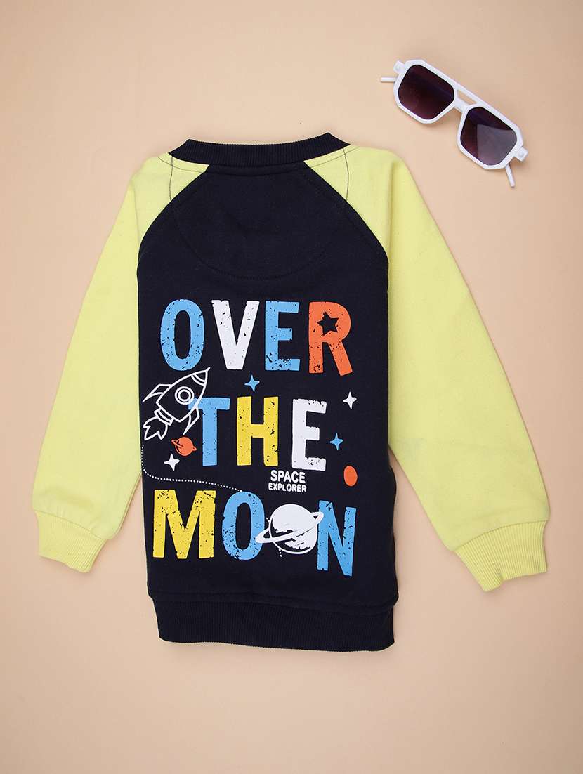 boys color blocked long sleeve sweatshirt - 21983549 -  Standard Image - 1