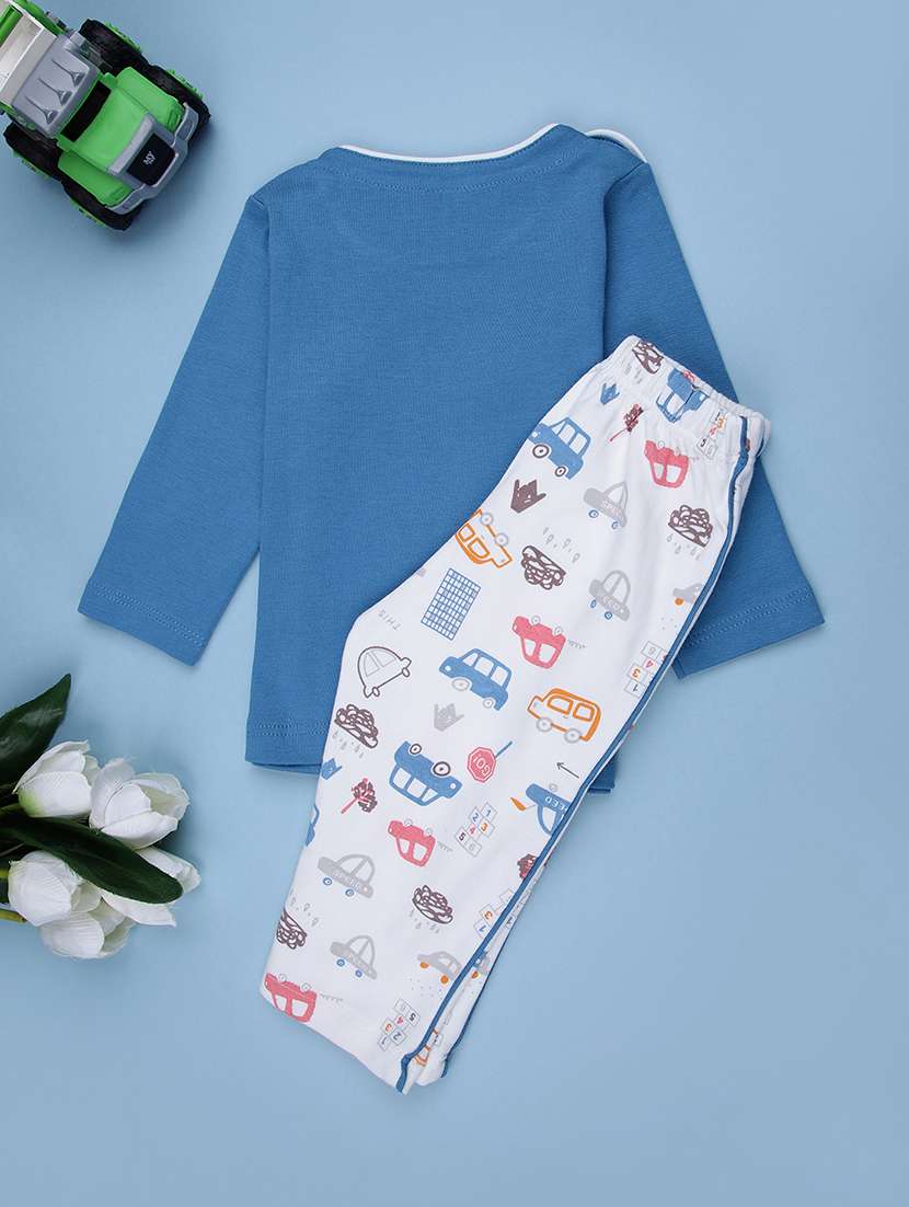 boys printed long sleeve full length set - 21983565 -  Standard Image - 1