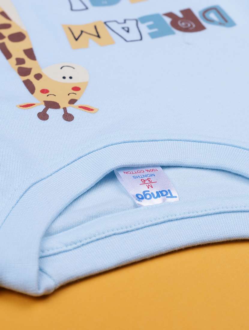 kids printed t-shirt and pajama co-ord set - 21983569 -  Standard Image - 4