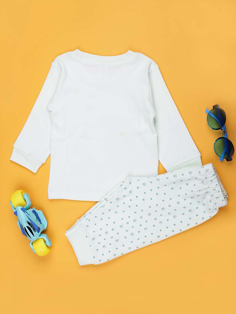 kids printed t-shirt and pajama co-ord set - 21983571 -  Standard Image - 1