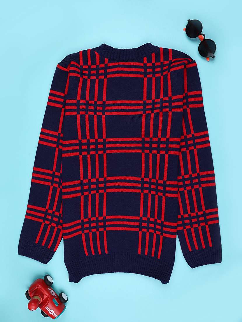 boys self designed long sleeve sweater - 21983849 -  Standard Image - 1