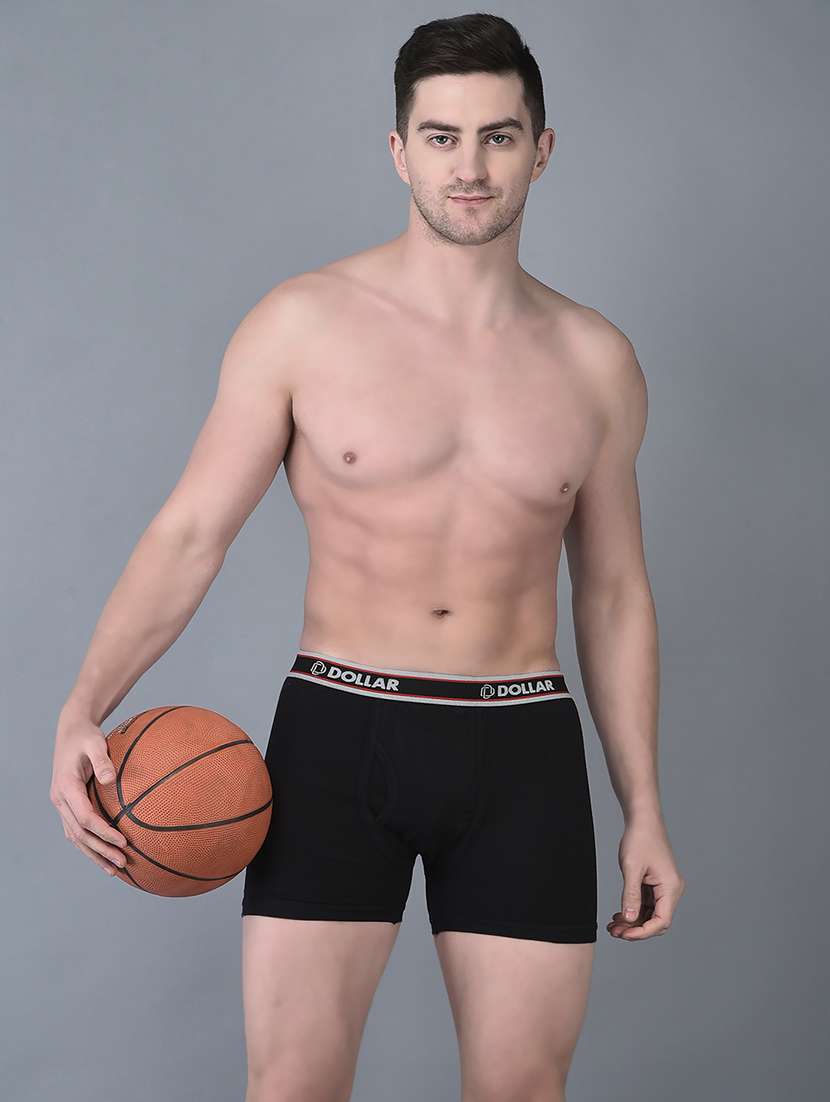 men pack of 2 solid trunk brief - 21983989 -  Standard Image - 1