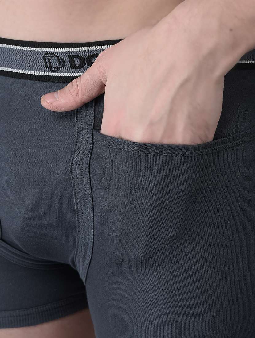 men pack of 2 solid multi colored trunks - 21984002 -  Standard Image - 4