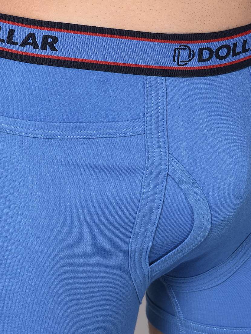 men pack of 2 solid trunk brief - 21984005 -  Standard Image - 4