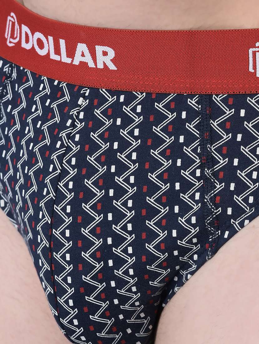 men pack of 3 printed multi colored briefs - 21984126 -  Standard Image - 4