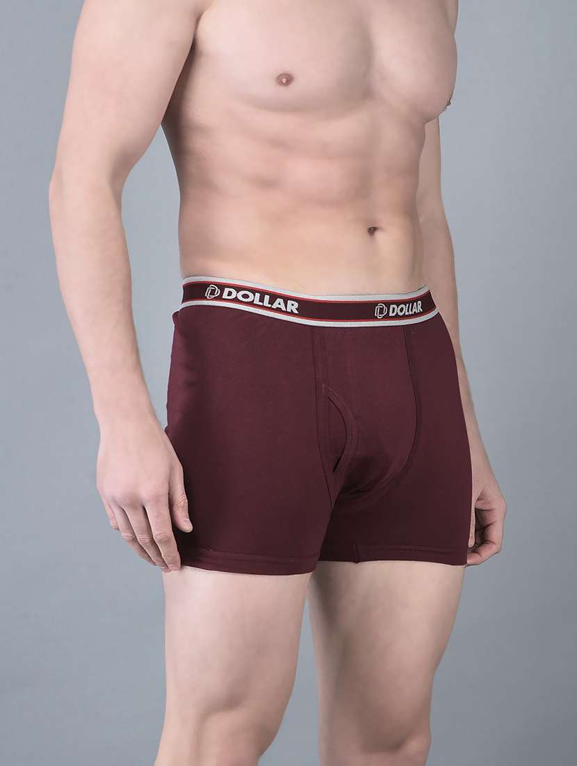 men pack of 5 solid trunk brief - 21984165 -  Standard Image - 1