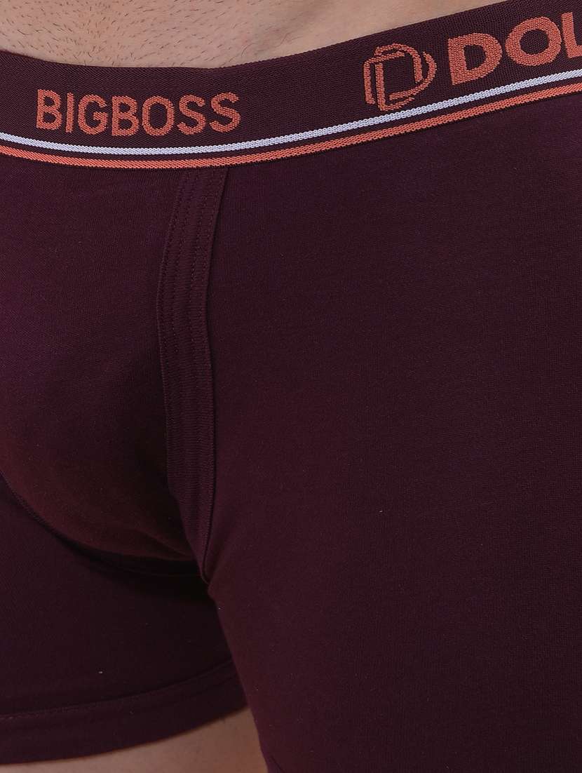 men pack of 3 solid trunk brief - 21984174 -  Standard Image - 4