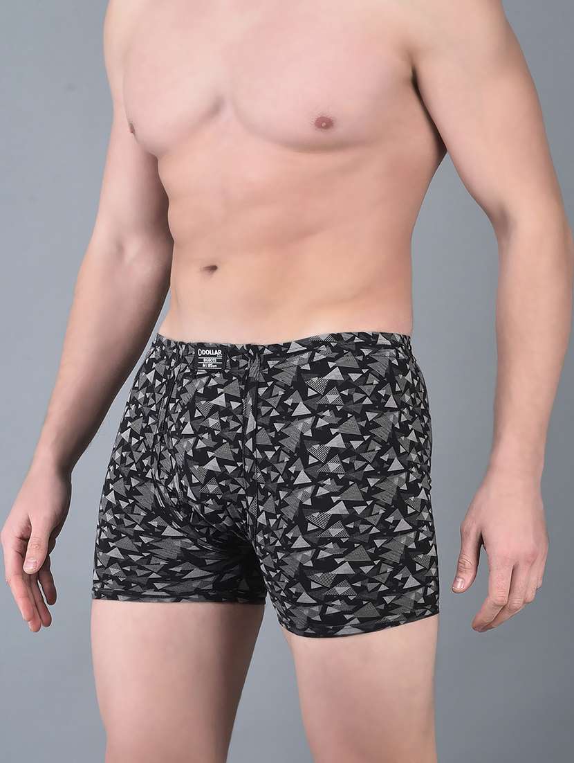 men pack of 5 printed trunk brief - 21984217 -  Standard Image - 1