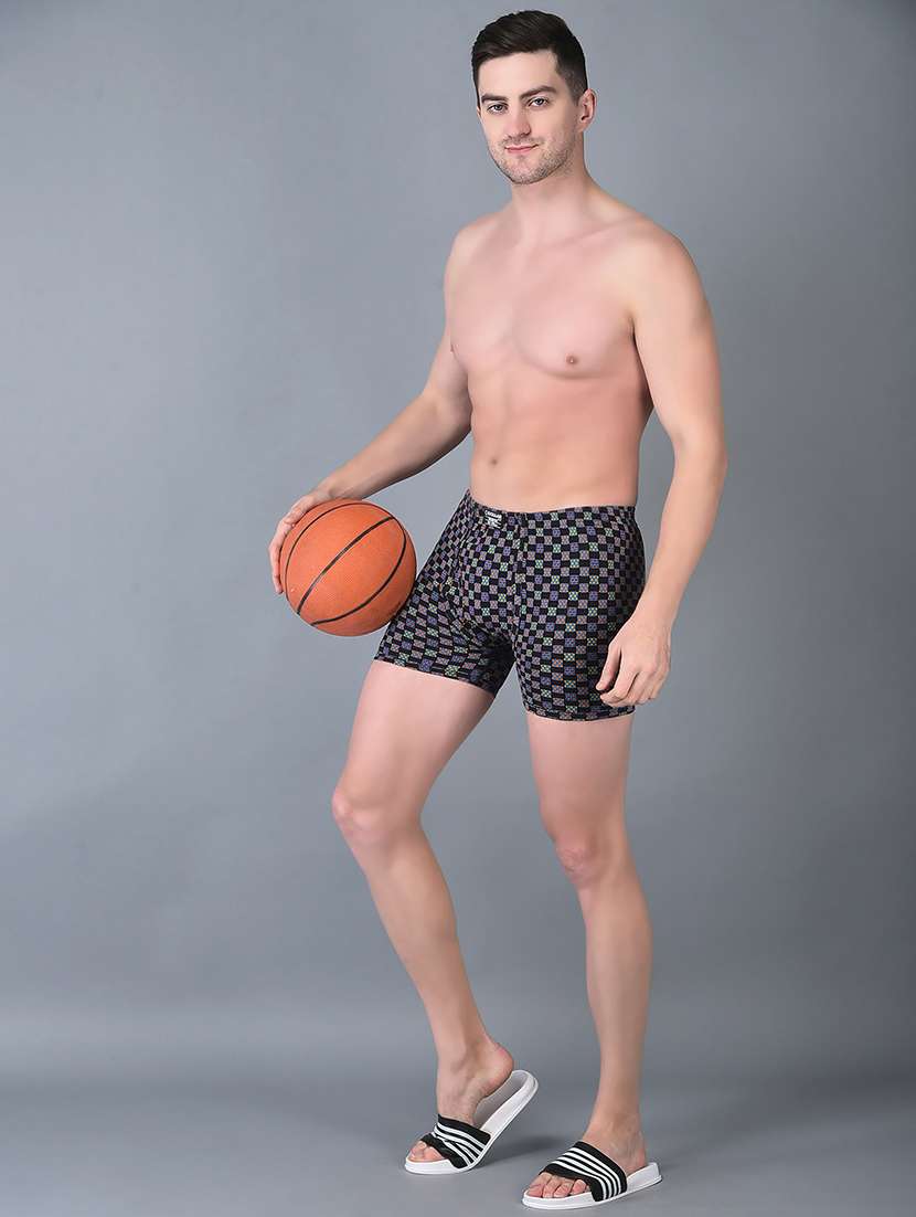 men pack of 7 printed trunk brief - 21984218 -  Standard Image - 1