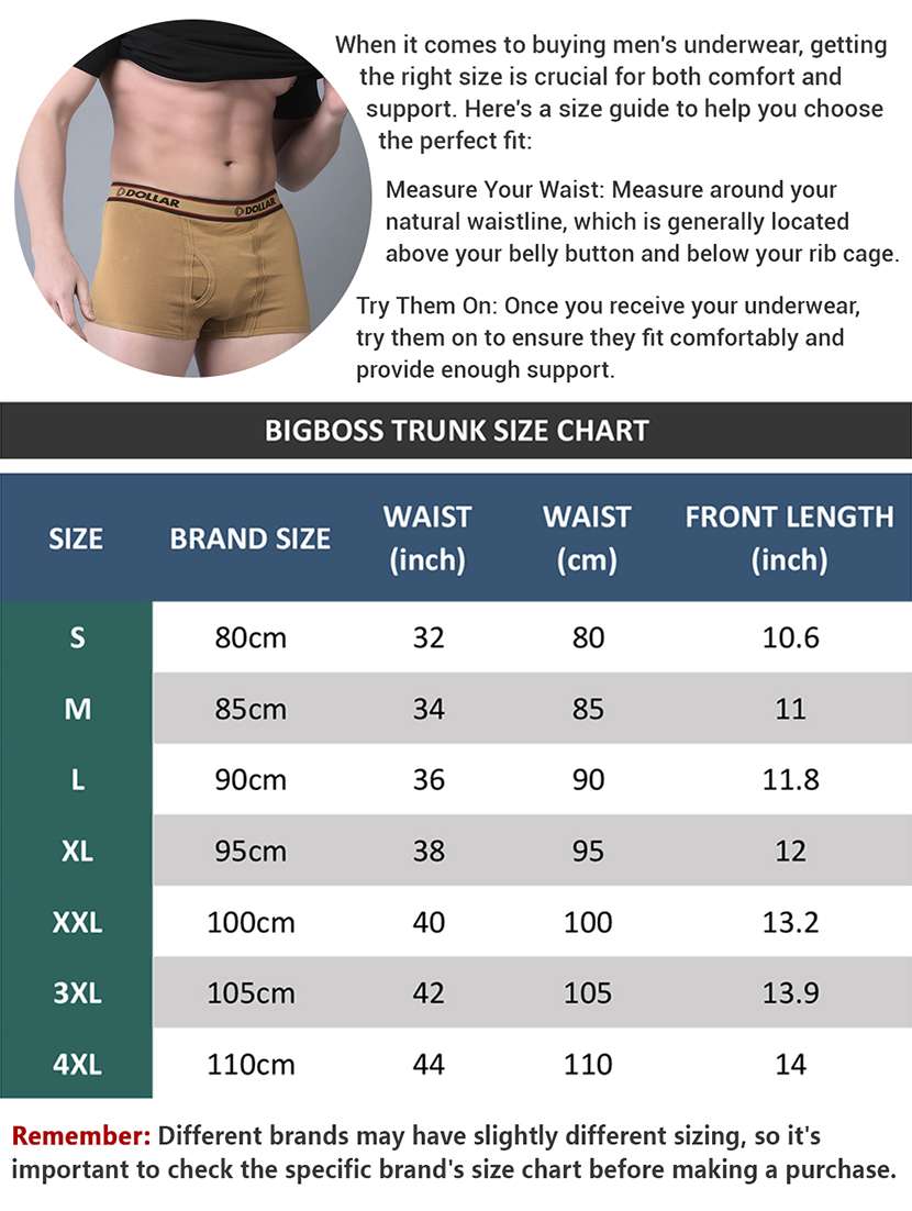 men pack of 3 solid multi colored trunks - 21984227 -  Standard Image - 4