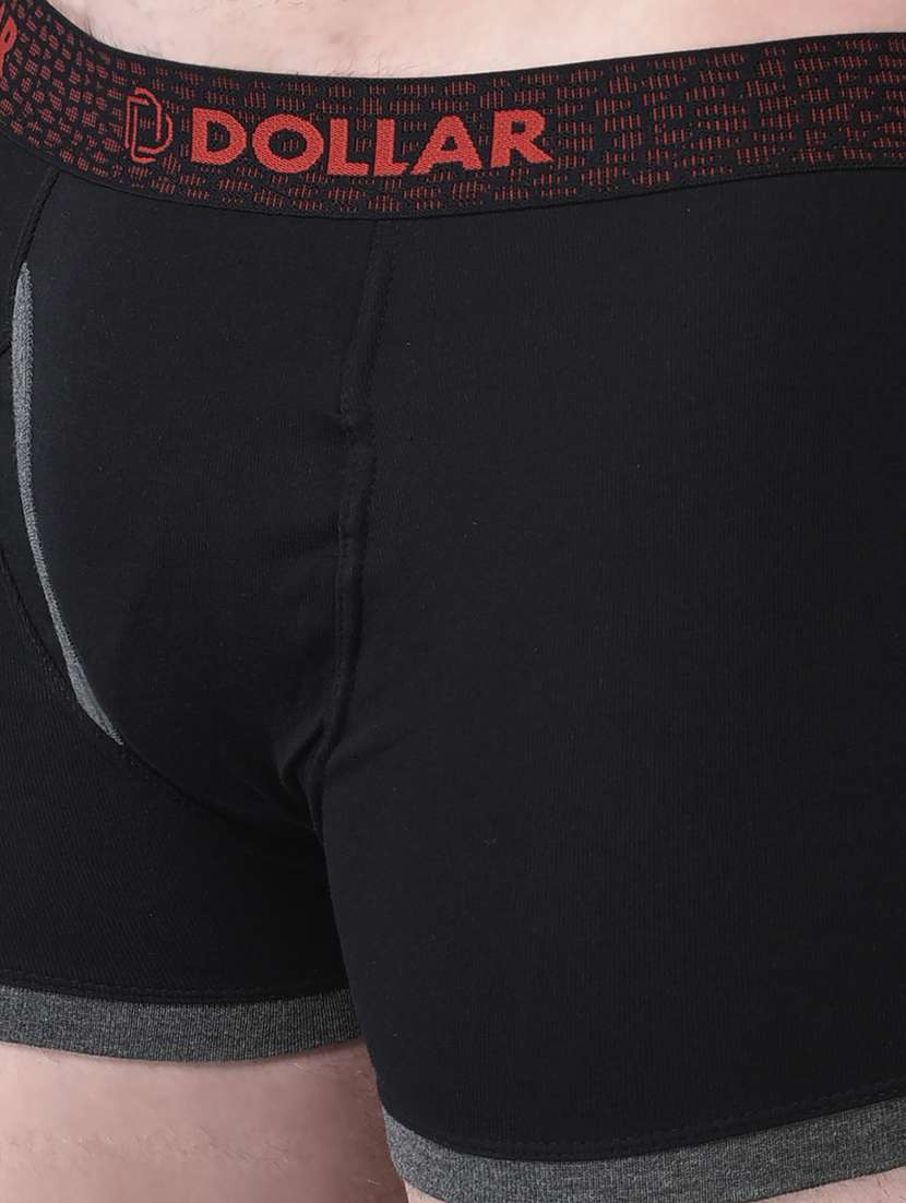 men pack of 7 solid trunk brief - 21984261 - Standard Image - 4