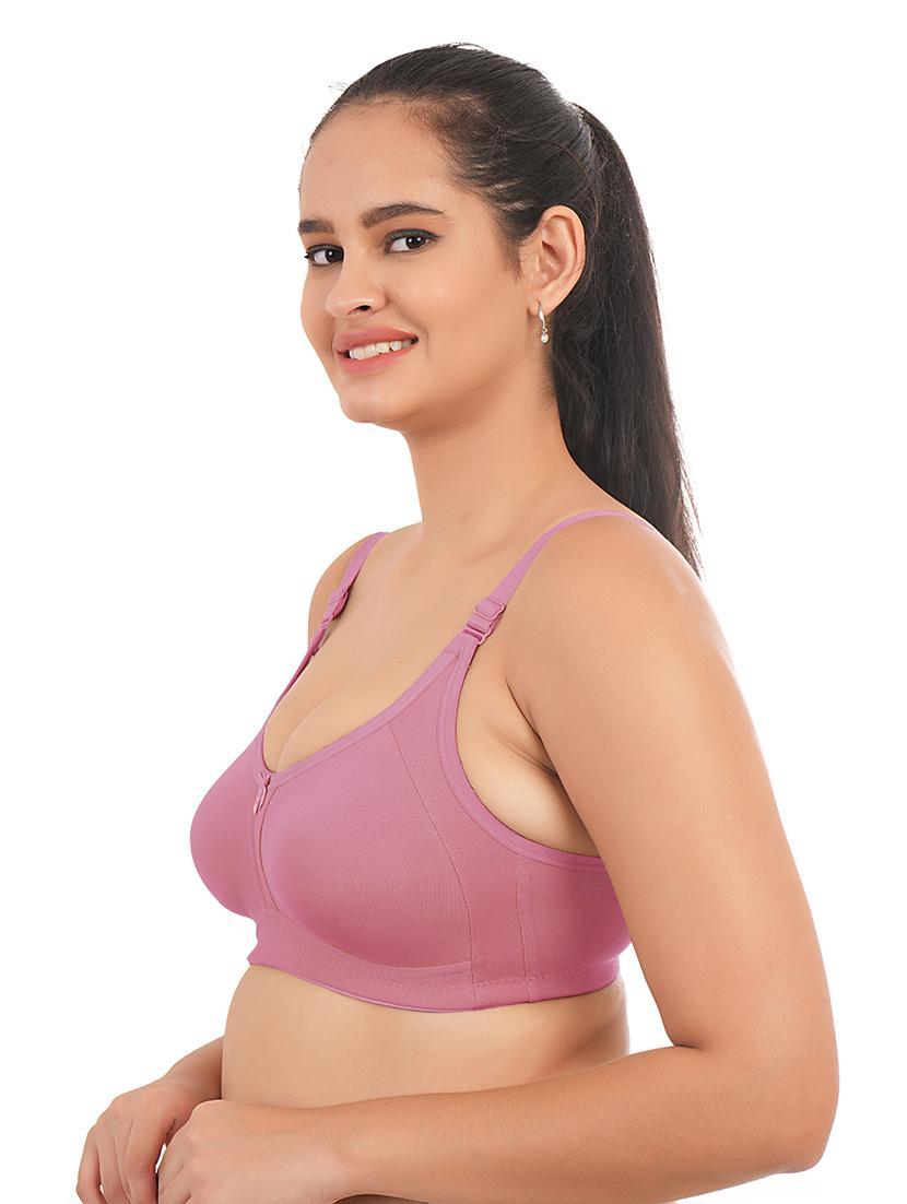 women solid non padded minimizer bra - 21984421 - Standard Image - 1