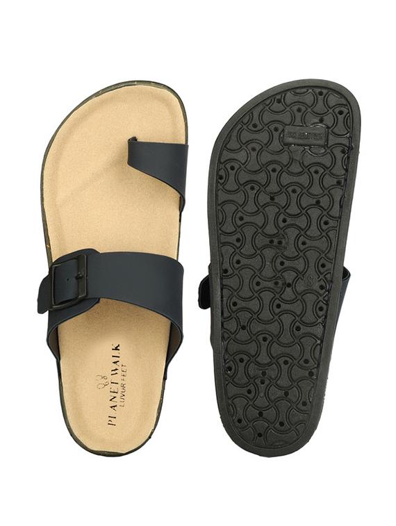 men solid one toe sandal - 21984433 - Standard Image - 4