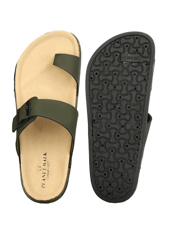 men solid one toe sandal - 21984434 - Standard Image - 4