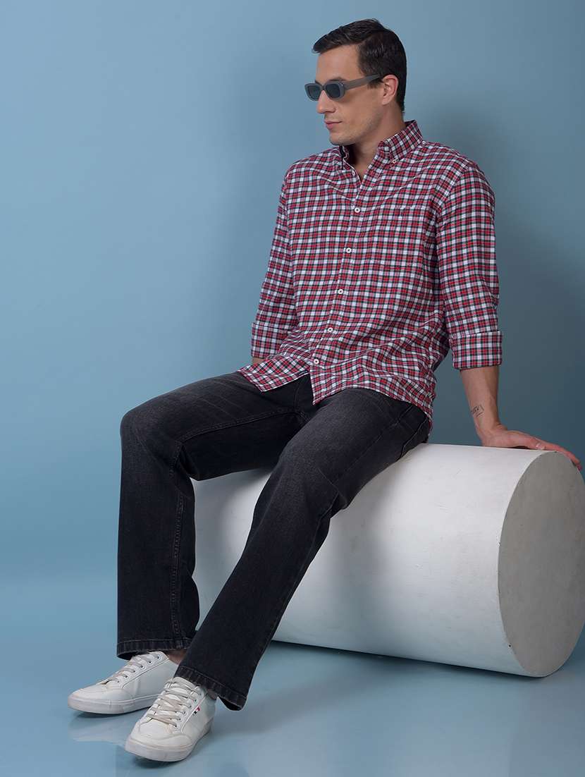 men solid mid rise baggy jeans - 21984510 -  Standard Image - 6