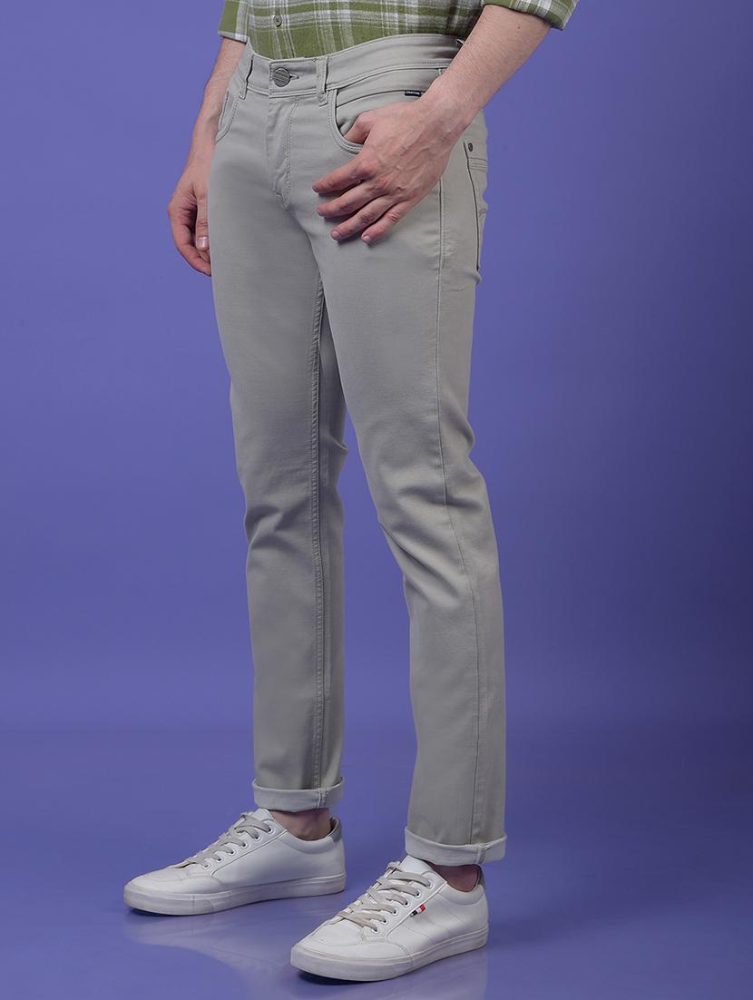 men solid mid rise slim fit jeans - 21984521 - Standard Image - 1