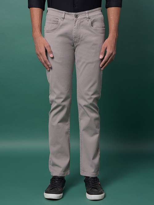 men solid mid rise slim fit jeans - 21984534 -  Standard Image - 0