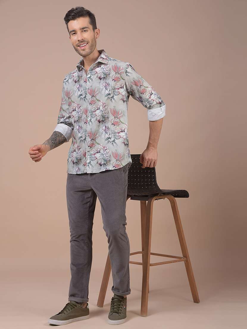 multi colored cotton casual shirt - 21984624 - Standard Image - 4