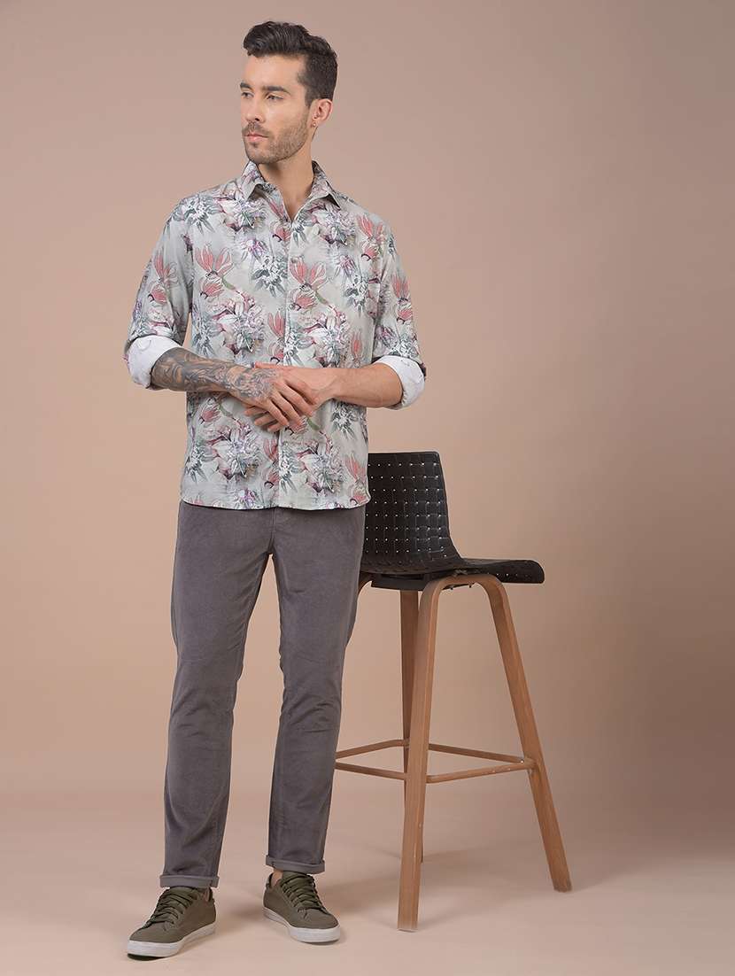 multi colored cotton casual shirt - 21984624 - Standard Image - 6