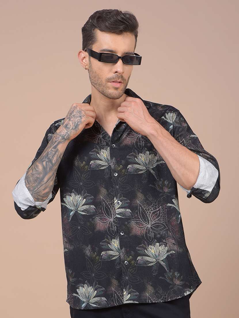 multi colored cotton casual shirt