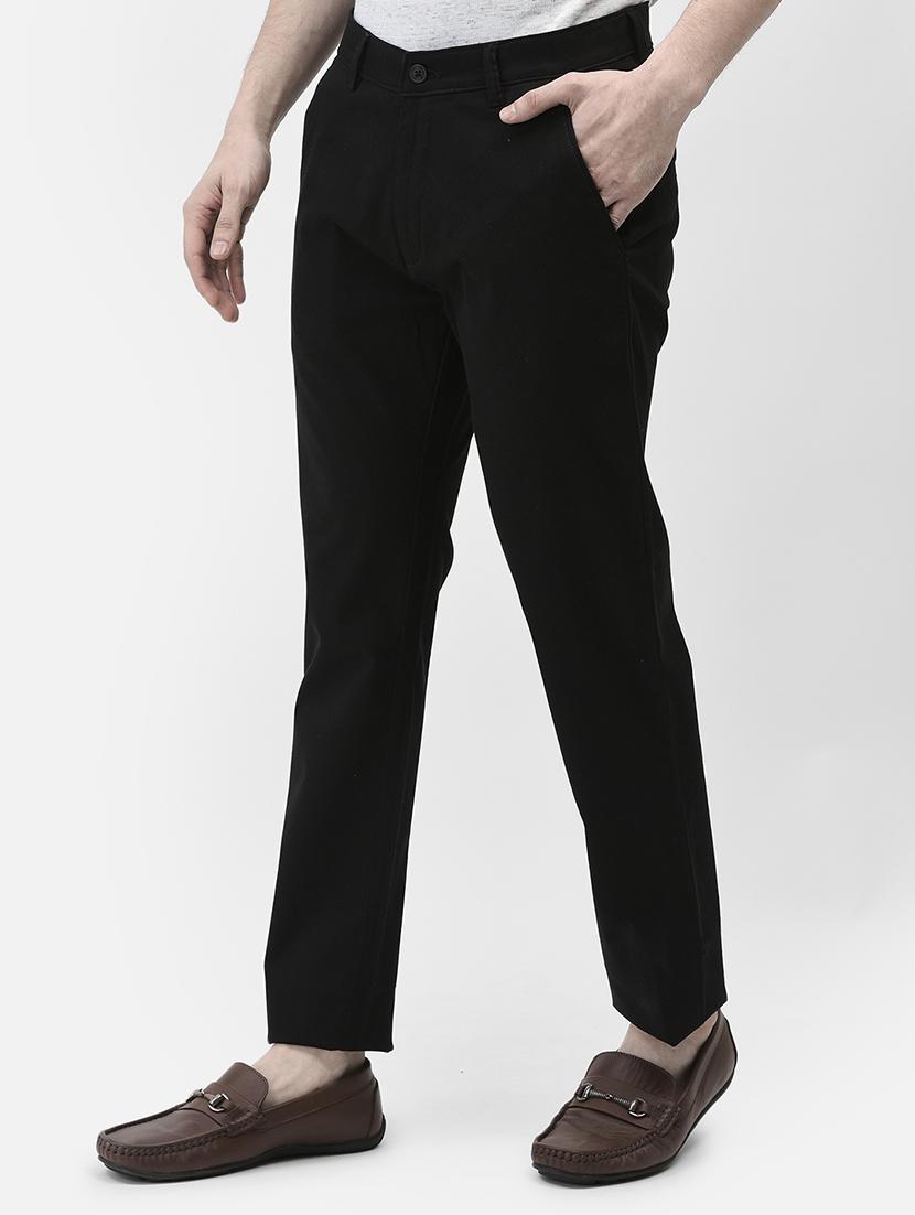 men solid mid rise straight fit chinos  - 21985076 -  Standard Image - 1