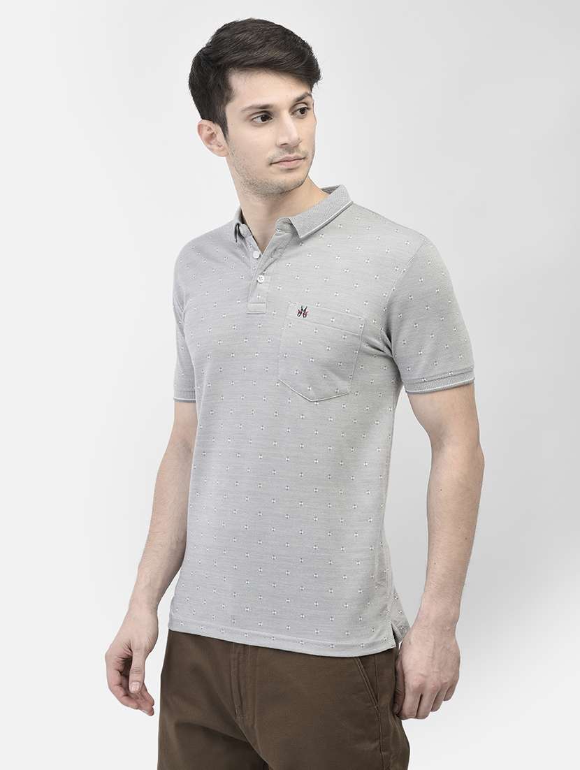 men solid short sleeve regular fit polo t-shirt - 21985115 - Standard Image - 1