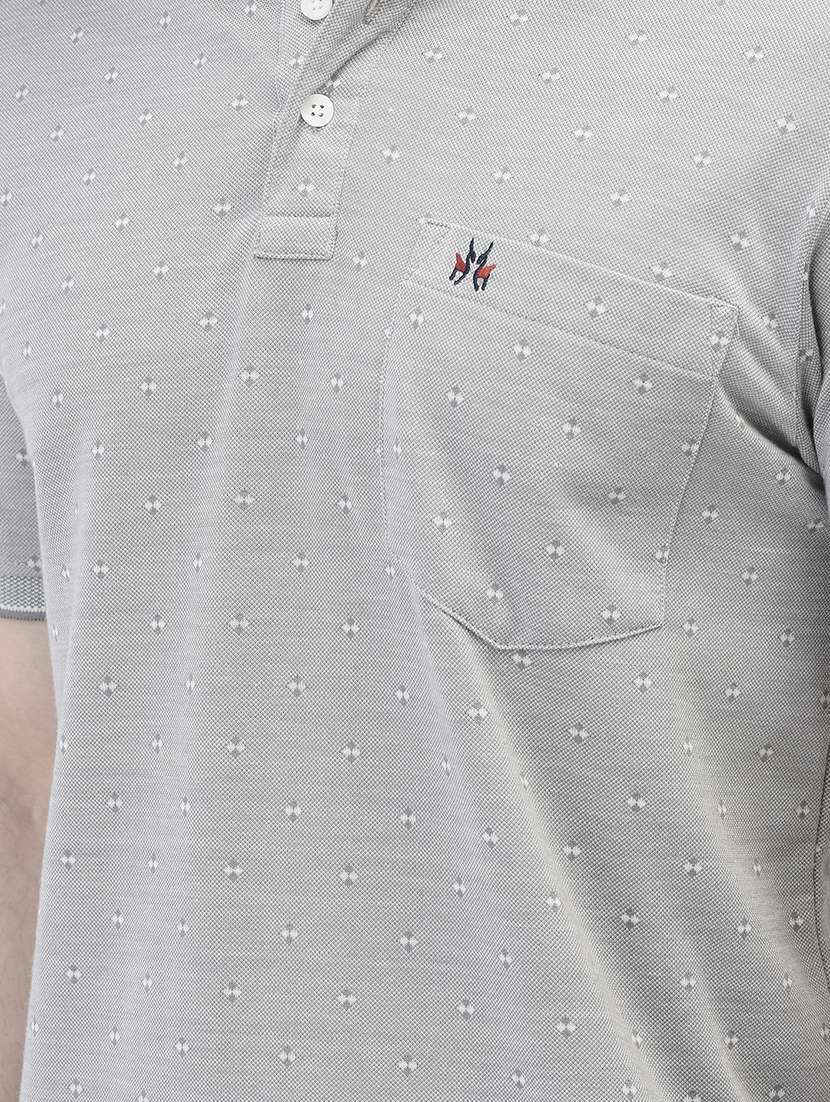 men solid short sleeve regular fit polo t-shirt - 21985115 - Standard Image - 4