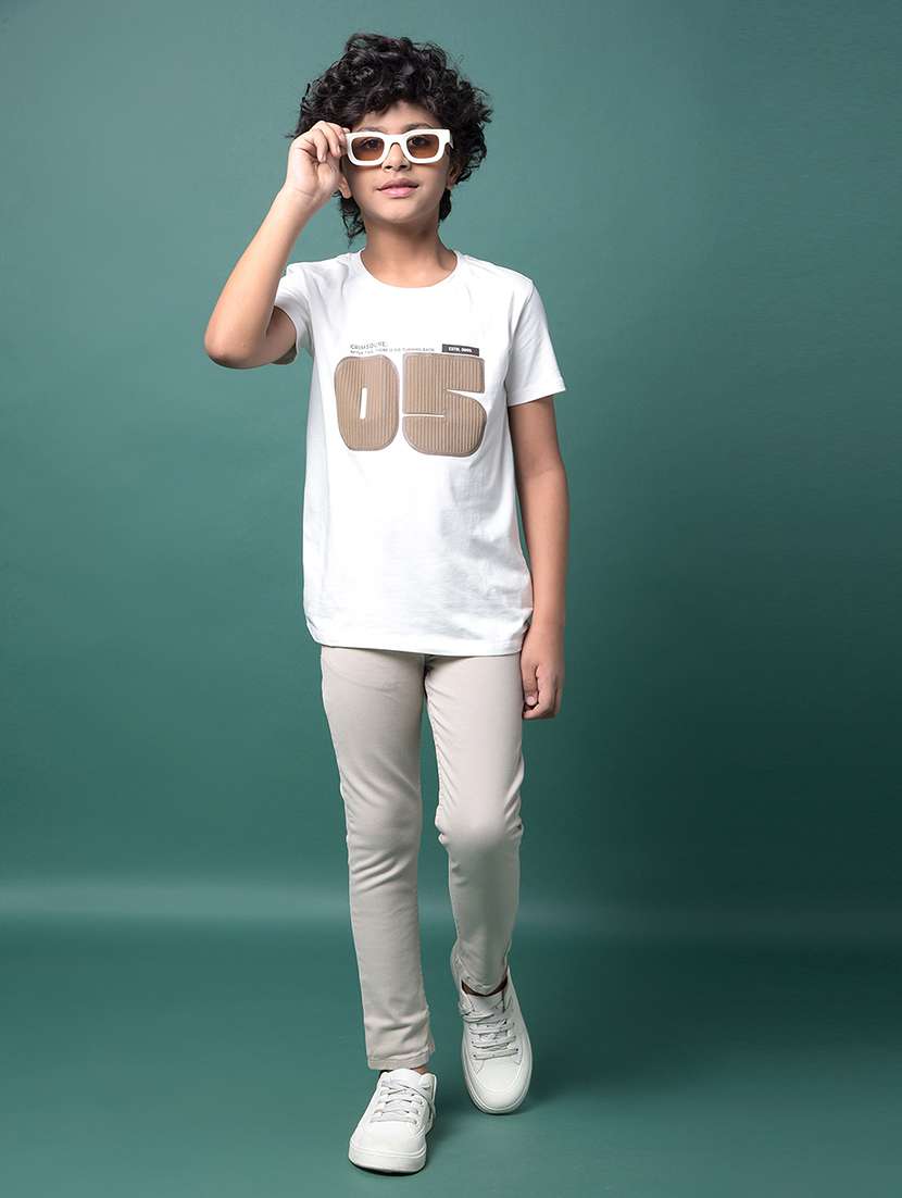 boys solid mid rise slim fit jeans - 21985135 -  Standard Image - 4