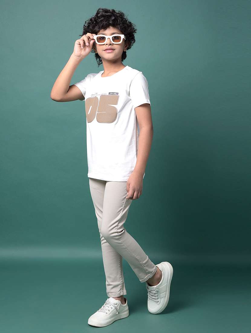 boys solid mid rise slim fit jeans - 21985135 -  Standard Image - 6