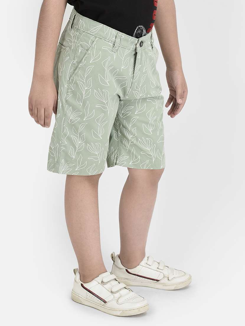 boys printed mid rise regular fit shorts  - 21985186 -  Standard Image - 1