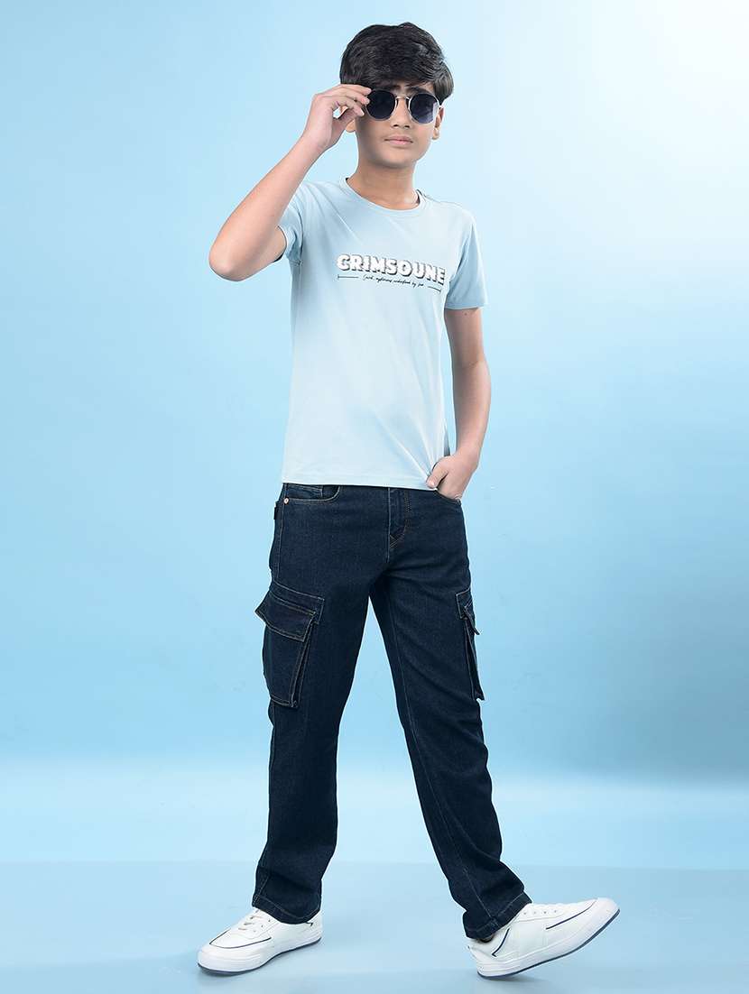 boys printed short sleeve regular fit t-shirt - 21985202 -  Standard Image - 6