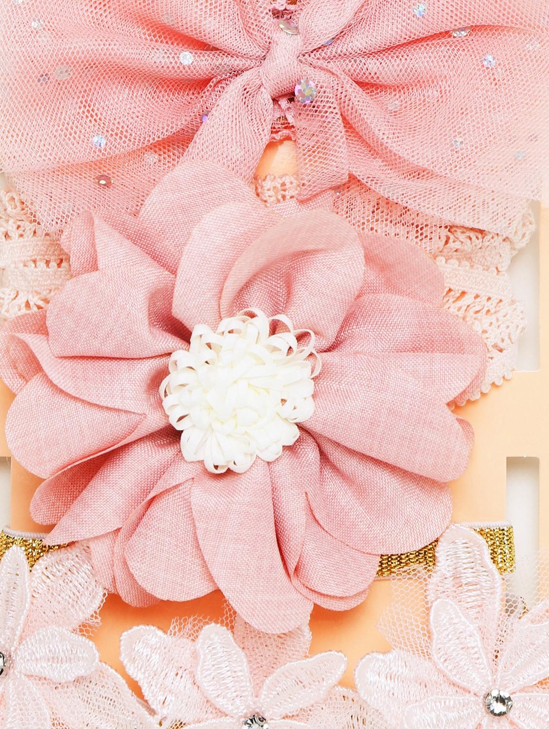 girls pack of 2 pink headband - 21985211 -  Standard Image - 1