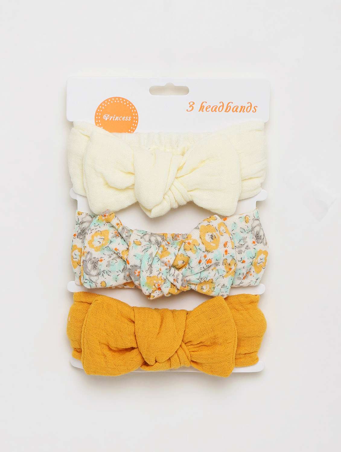 girls pack of 3 multi color hairbands