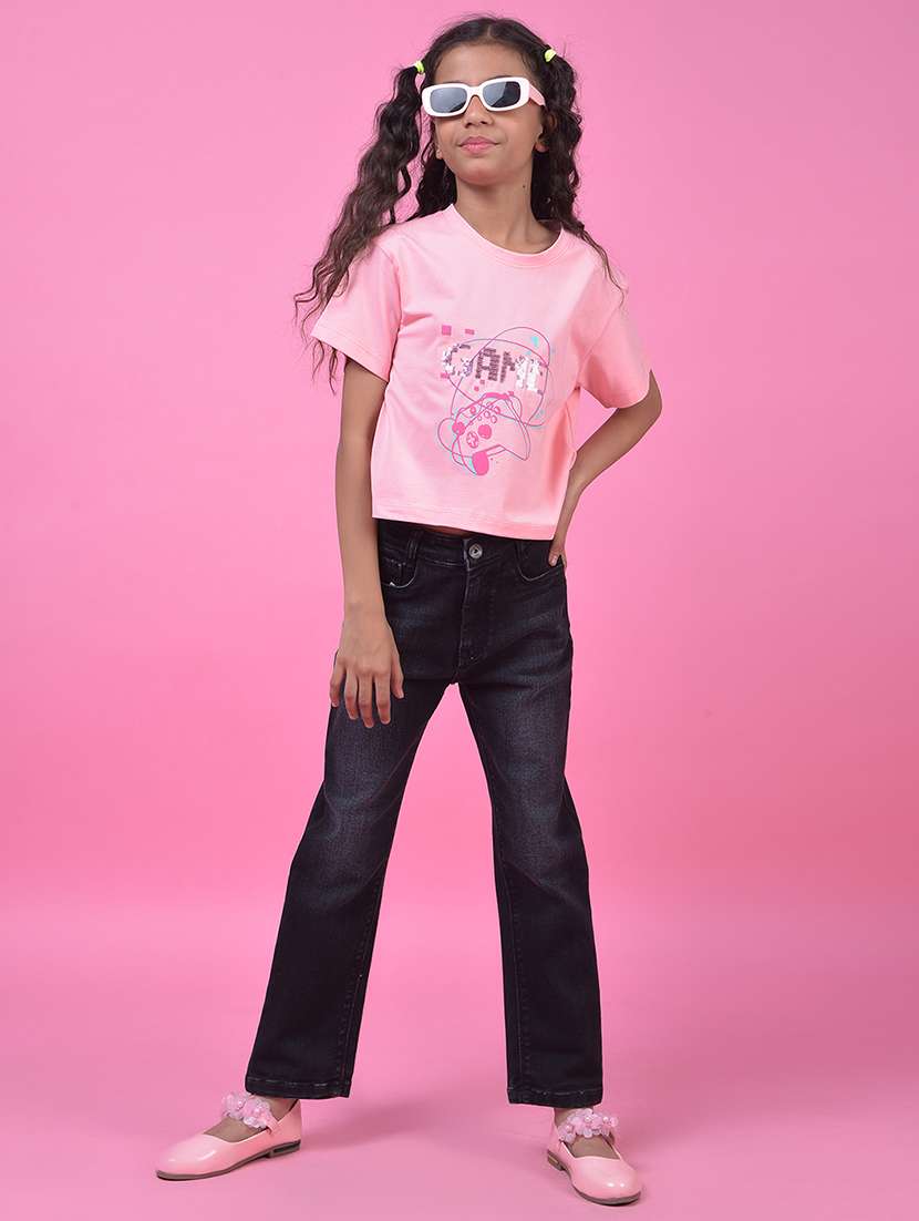 girls printed short sleeve tee - 21985441 -  Standard Image - 4