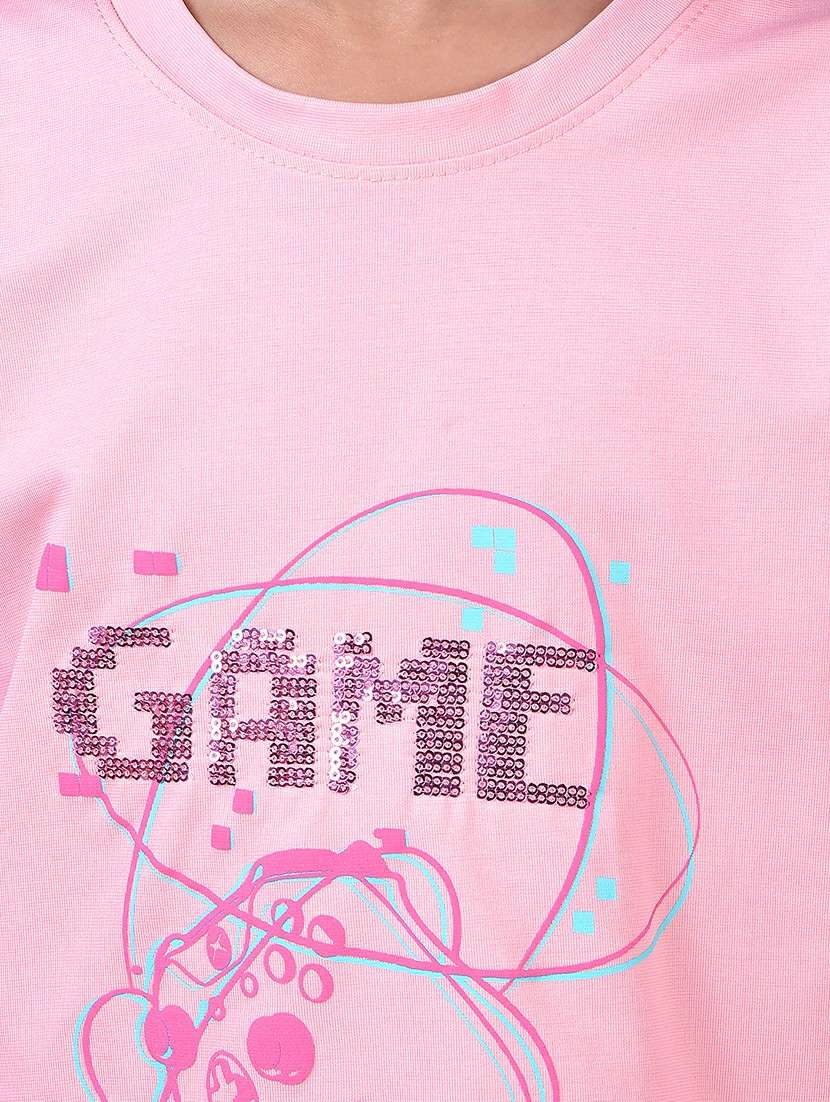 girls printed short sleeve tee - 21985441 -  Standard Image - 6