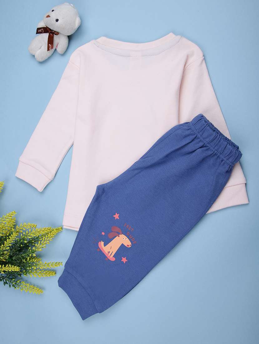 boys printed long sleeve full length set - 21985623 -  Standard Image - 1