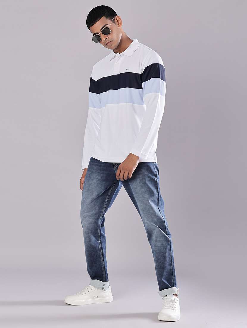 men solid mid rise straight fit jean - 21985679 -  Standard Image - 4