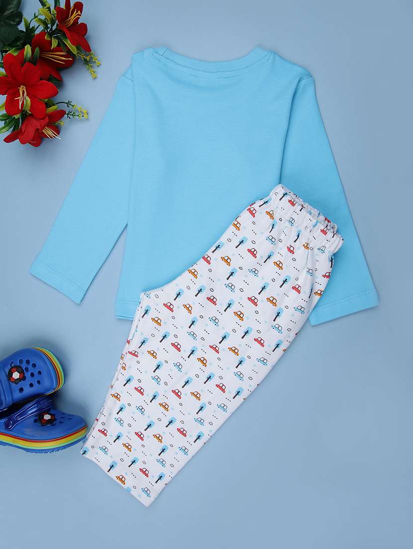 boys printed long sleeve full length set - 21985813 -  Standard Image - 1