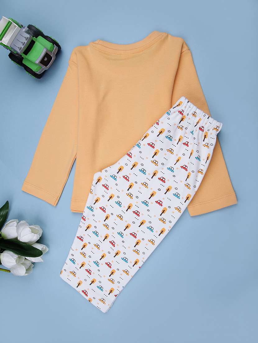 boys printed long sleeve full length set - 21985815 -  Standard Image - 1