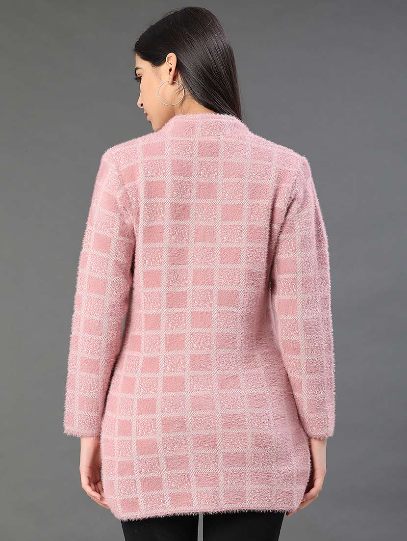 women self designed long sleeve cardigan - 21985862 -  Standard Image - 4