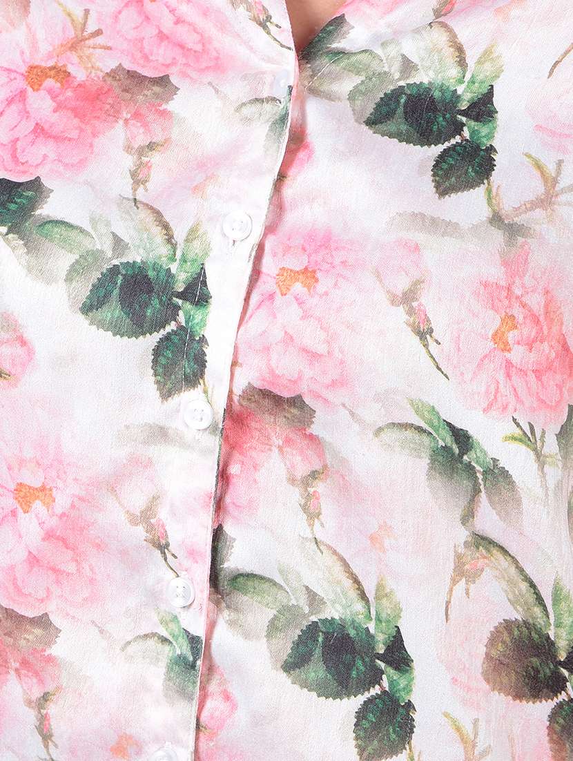 women printed long sleeve shirt - 21986078 -  Standard Image - 6